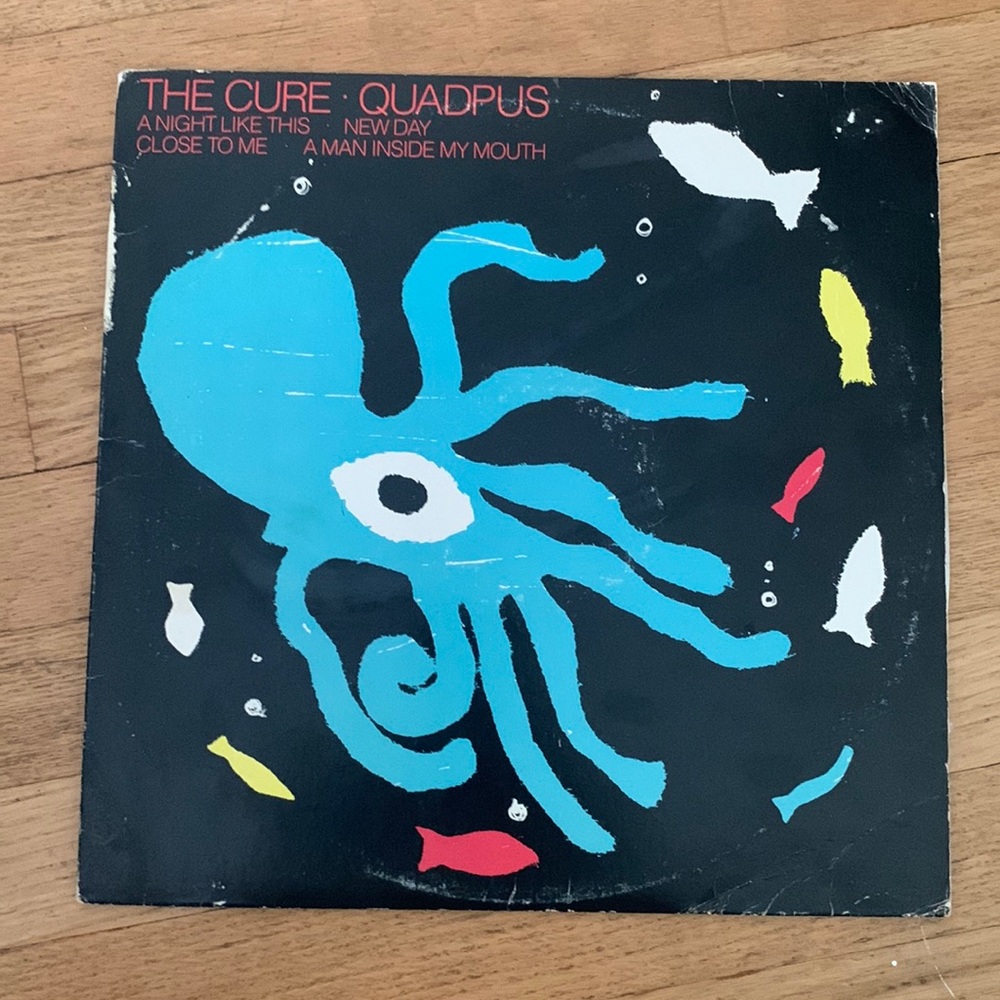 Rare The Cure Quadpus 1986 Vinyl Record